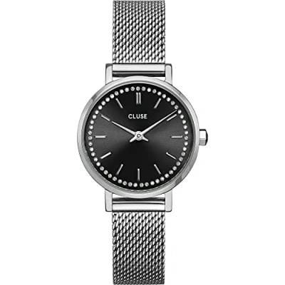 Afbeelding van Cluse CW10502 Boho Chic Petite horloge Féroce ZilverkleurZwart