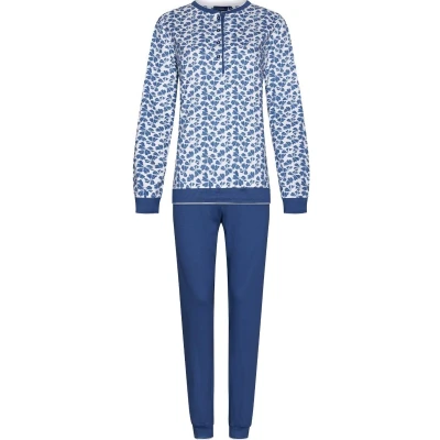 Afbeelding van Warme pyjama Blauw Pastunette Maat 52