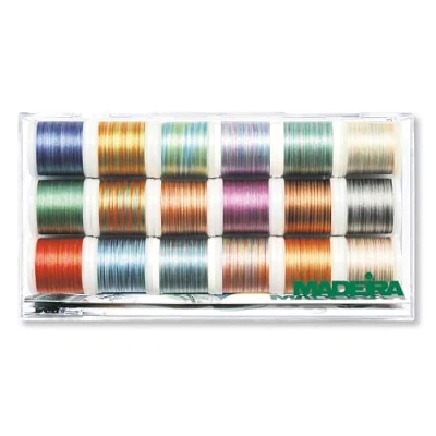 Afbeelding van Madeira Polyneon multicolour Borduurgaren 18x 200 meter