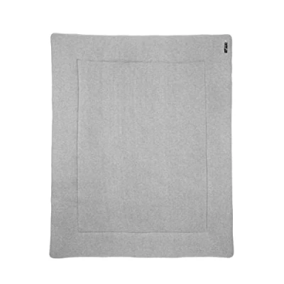 Afbeelding van Meyco Knit Basic boxkleed 77x97 cm grijs melange