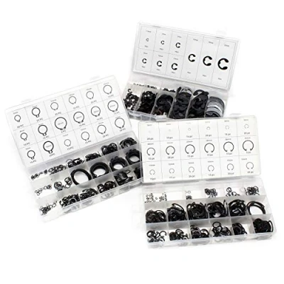 Afbeelding van Afdichtingsringen assortiment 900 delige set afdichtringen e clips ringen kunststof box