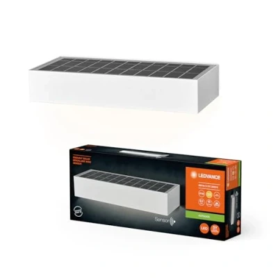 Afbeelding van Ledvance, Tuinverlichting, Endura Style Solar Bricklume Sensor Breed Wit (850 lm, IP65)
