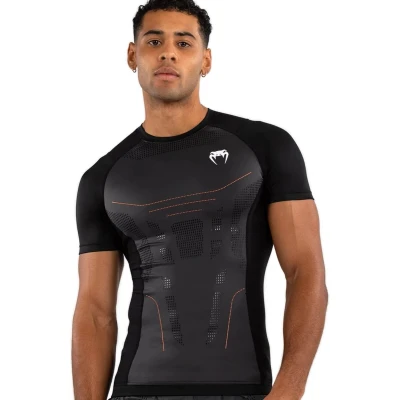 Afbeelding van Venum Technical 3.0 Rashguard Compressieshirt Grafiet M