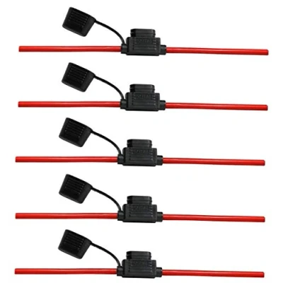 Afbeelding van 5 stuks Offgridtec 6 mm² standaard platte zekeringhouder voor auto zekeringen