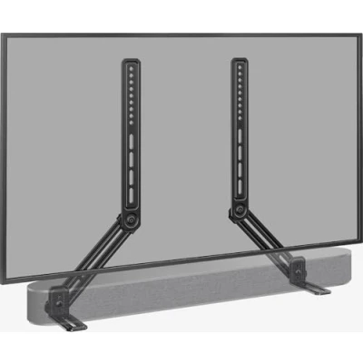 Afbeelding van Perlegear Universele Soundbar bevestiging Tot 6,8 kg, aan de tv onder of boven tv, Luidsprekermuurbevestiging met verwijderbare lange verlengplaten, PGSM04B