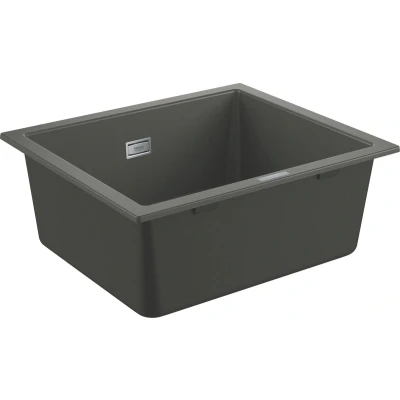 Afbeelding van Grohe rechthoekige enkele spoelbak bladmontage op onderbouw afvoerplug vuilafstotend hxbxd 209x533x457mm 31654at0