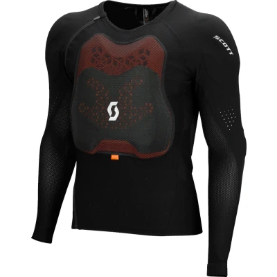 Afbeelding van Scott Softcon Hybrid Pro Protector Jas, zwart, afmeting 2XL voor man