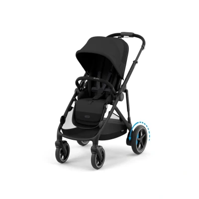 Afbeelding van Cybex e Gazelle S Kinderwagen Compleet Moon Black Frame