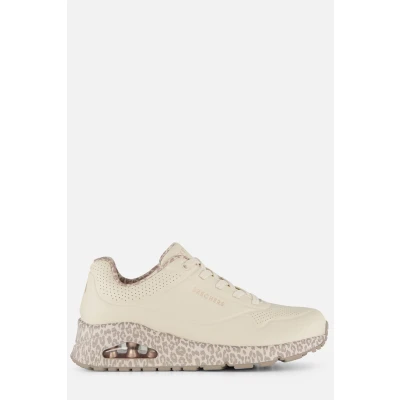 Afbeelding van Skechers Uno Safari Time Dames Sneakers Wit