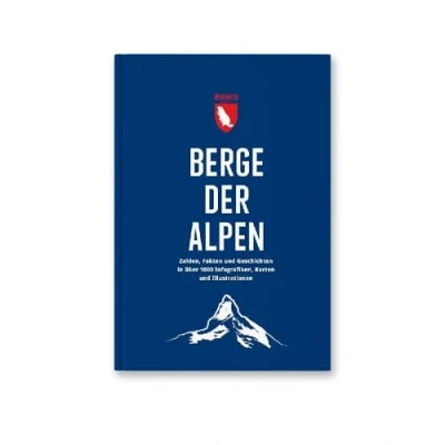 Afbeelding van Berge der Alpen: Daten, Geschichten und Illustrationen zu 134 bedeutenden Gipfeln in allen Alpenländern