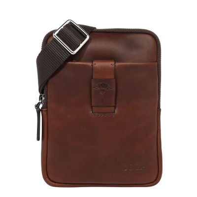 Afbeelding van JOOP! Loreto Rafael Schoudertas, Heren, Maat: One Size, Darkbrown