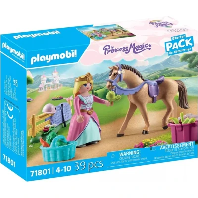 Afbeelding van PLAYMOBIL Playm. Prinzessin mit Pferd 71801