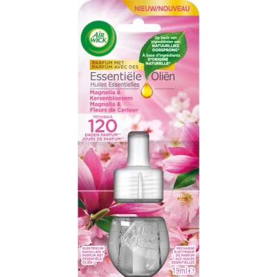 Afbeelding van Air Wick Elektrische Luchtverfrisser Navulling Magnolia &amp; Kersenbloesem 19 ml
