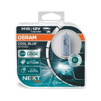 Afbeelding van OSRAM 4062172387811 Halogeenlamp Cool Blue Intense H15 15/55 W 12 V