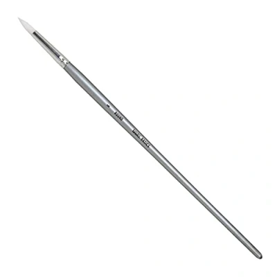 Afbeelding van Liquitex 6921006 Basics penseel, synthetisch penseel voor acrylverf, duurzaam, robuust en vormvast Rond Nr. 6