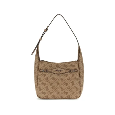 Afbeelding van Guess LOGO Handtas, Dames, Maat: One Size, Beige