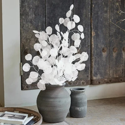 Afbeelding van LOBERON Sierbloem set van 3 Tilly wit