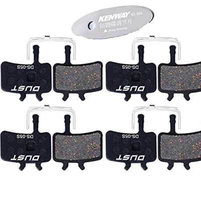 Afbeelding van CYCEARTH 4 paar fietsdisc remblokken voor Avid BB7 Elixir Juicy 3 5 7 (semi metallic)