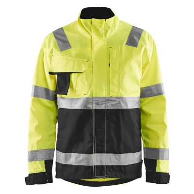 Afbeelding van Blåkläder 4064 1811 Jack Ongevoerd High Vis klasse 3 Geel/Zwart maat XS