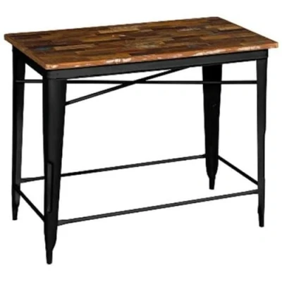 Afbeelding van Eettafel Home ESPRIT Hout Metaal 120 x 66 102 cm
