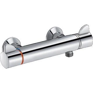 Afbeelding van Delabie Securitherm therm. douchemengkraan +S/C kop