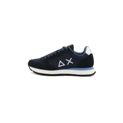 Afbeelding van SUN68 Tom Solid Sneakers Heren Blauw Maat:46