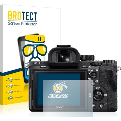 Afbeelding van BROTECT Screenprotector voor Sony Alpha 7R II Folie Beschermfolie Beschermglas transparant