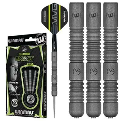 Afbeelding van WINMAU Michael van Gerwen MvG Exact: Steeltip Tungsten Dartpijlen Professioneel 23g