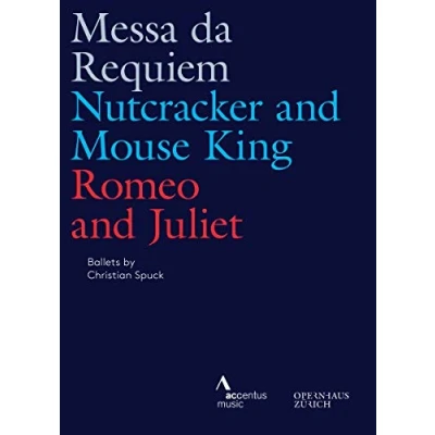 Afbeelding van Philharmonia Zürich, Chor der Oper Paul Connelly, Michail Jurowski Messa Da Requiem Nutcracker And Mouse King Rom (3 DVD)