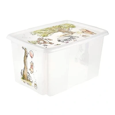 Afbeelding van Keeeper Winnie De Poeh Wit 45L Opbergbox 1223900123800
