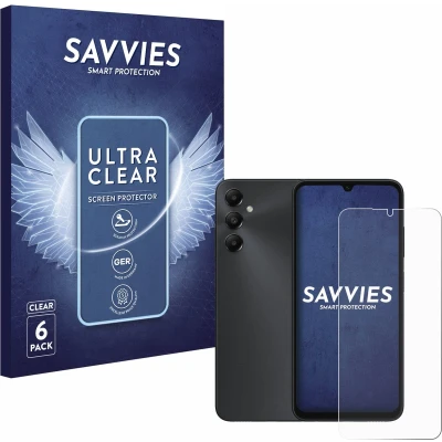 Afbeelding van Savvies Screenprotector voor Samsung Galaxy A05s Folie Beschermfolie transparant (6 Stuks)