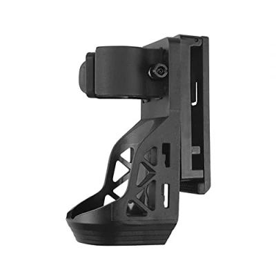 Afbeelding van Tactische Zaklamp Holster, 360 Draaibare Houder met Hendel Side Lock Systeem voor 1&quot; 1.25&quot; Dia