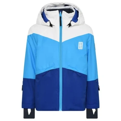 Afbeelding van Lego Wear Unisex jongens ski jack winterjas 5.000 waterkolom ademend Lwjested 708 regenjas, 570, 110 EU, cm