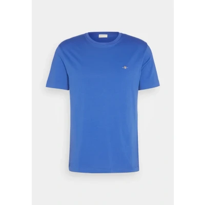 Afbeelding van GANT T Shirt ronde hals blauw, Effen