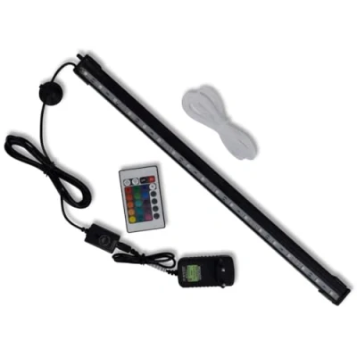 Afbeelding van vidaXL LED aquariumlamp met bubbels RGB 48 cm