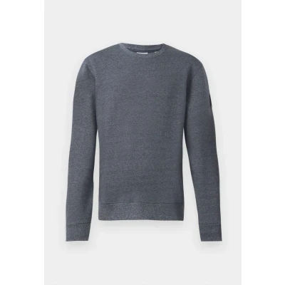 Afbeelding van Tom Tailor Heren Sweatshirt STRUCTURED CREWNECK Blauw S Volwassenen