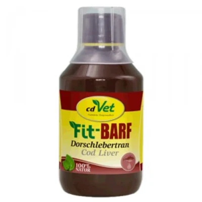 Afbeelding van cdVet Fit BARF Levertraan 100 ml.
