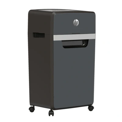 Afbeelding van HP Pro Shredder 16MC Professionele Versnipperaar Beveiligingsniveau P 5 16 DIN A4 30 Liter Dark Basalt