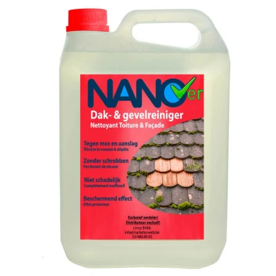 Afbeelding van NANO Dakpannen en gevelreiniger 5 L