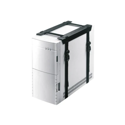 Afbeelding van CPU D025BLACK is een steun waarmee u PC of thin client aan het bureau bevestigt.