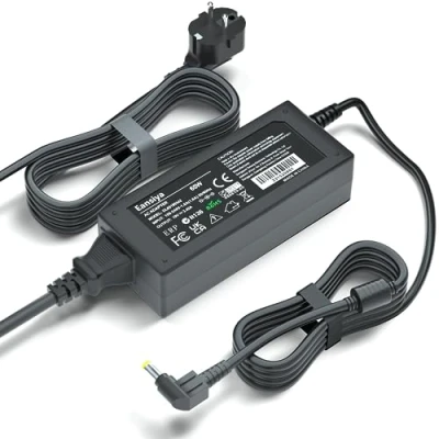 Afbeelding van Eansiya 19V AC DC Adapter Netsnoer voor HP Pavilion Monitor 20&quot; 21.5&quot; 23&quot; 23.8&quot; 25&quot; 27&quot; IPS LED HD Display Serie 22cwa 22bw 20xi 23cw 23xi 23xw 25es 25xw 25xi 27xw 27xi Voedingskabel