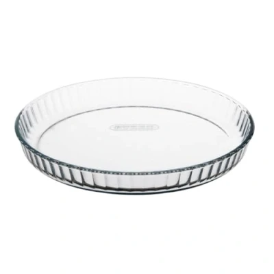 Afbeelding van Pyrex Bake &amp; Enjoy Glass Flan schaal hoge weerstand28x 28 cm, 1,4 l