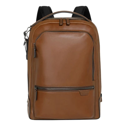 Afbeelding van Tumi Harrison Bradner backpack cognac Laptoptas