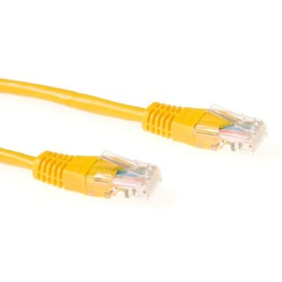 Afbeelding van ACT IB5820 U/UTP CAT5E Patchkabel Geel 20 meter