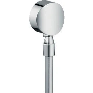 Afbeelding van Hansgrohe FixFit muuraansluitbocht S met terugslagklep en
