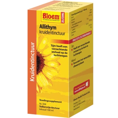 Afbeelding van Bloem Allithym Druppels 100ML