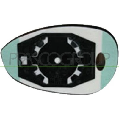 Afbeelding van PRASCO FT0307503 Spiegelglas rechts FIAT: 500 Hatchback, Punto Evo Grande ABARTH: / 595 695 Hatchback