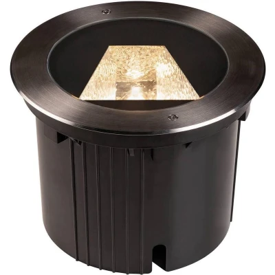 Afbeelding van Slv dasar 270 rond zwart rvs 1xled 3000k asymm 1002893