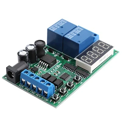 Afbeelding van 5V 24V Motor Vooruit/Achteruit Regelaar Tijdvertragingsrelais