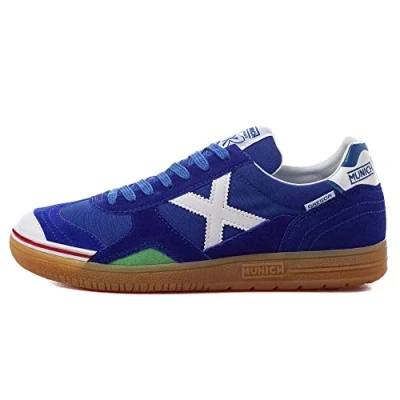 Afbeelding van Munich Gresca Gymschoenen voor volwassenen, uniseks, Blauw, 39 EU